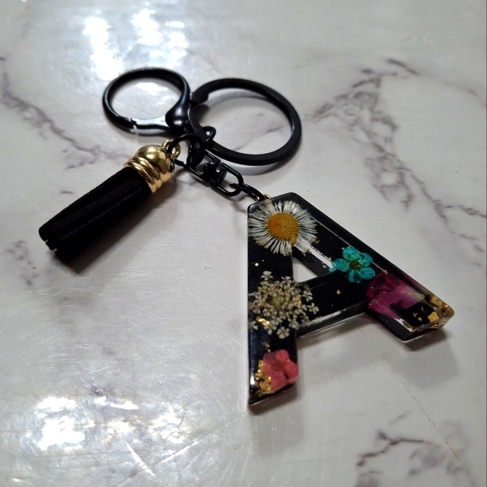 Dry Flower Keychain